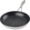 imageCirculon Clad Stainless Steel Frying PansSkillet Set with Hybrid SteelShield and Nonstick Technology 10 Inch and 85 Inch SilverFrying Pan Set 85  10