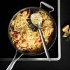 imageCirculon Clad Stainless Steel Frying PansSkillet Set with Hybrid SteelShield and Nonstick Technology 10 Inch and 85 Inch SilverSaute Pan 5 Quart
