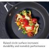imageCirculon Momentum Stainless Steel Nonstick DishCasserole Pan with Lid 4 Quart SilverCookware Set 11 Piece