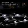 imageCirculon Stainless Steel Frying PanSkillet Set with SteelShield Hybrid Stainless and Nonstick Technology