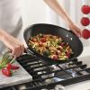 imageCirculon Symmetry HardAnodized Nonstick Frying Pan 85Inch ChocolateBlack