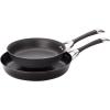 imageCirculon Symmetry HardAnodized Nonstick Frying Pan 85Inch ChocolateBlack