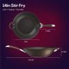imageCirculon Symmetry HardAnodized Nonstick Frying Pan 85Inch ChocolateChocolate