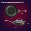 imageCirculon Symmetry HardAnodized Nonstick Frying Pan 85Inch ChocolateChocolate