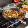 imageCirculon Symmetry HardAnodized Nonstick Frying Pan 85Inch ChocolateChocolate