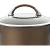 imageCirculon Symmetry HardAnodized Nonstick Frying Pan 85Inch ChocolateChocolate