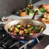 imageCirculon Symmetry HardAnodized Nonstick Frying Pan 85Inch ChocolateMerlot