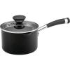 imageCirculon Acclaim Hard Anodized Nonstick Casserole DishCasserole Pan with Lid  45 Quart Black2 Quarts