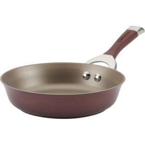 imageCirculon Symmetry HardAnodized Nonstick Frying Pan 85Inch ChocolateMerlot