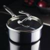 imageCirculon Clad Stainless Steel Saucepan with Glass Lid and Hybrid SteelShield and Nonstick Technology 2 Quart  Silver