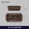 imageCirculon  46013 Circulon Bakeware MeatloafNonstick Baking Loaf Pan 9 Inch x 5 Inch Chocolate Brown