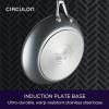 imageCirculon A1 Series with ScratchDefense Technology Nonstick Induction Wok with Lid 14 Inch GraphiteGraphite