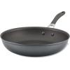 imageCirculon A1 Series with ScratchDefense Technology Nonstick Induction Wok with Lid 14 Inch GraphiteGraphite