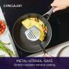 imageCirculon A1 Series with ScratchDefense Technology Nonstick Induction Wok with Lid 14 Inch GraphiteGraphite