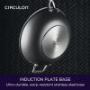 imageCirculon A1 Series with ScratchDefense Technology Nonstick Induction Wok with Lid 14 Inch GraphiteGraphite