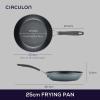 imageCirculon A1 Series with ScratchDefense Technology Nonstick Induction Wok with Lid 14 Inch GraphiteGraphite