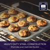 imageCirculon Nonstick Bakeware 12Cup Muffin Tin Brown SteelGray