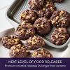 imageCirculon Total Bakeware Nonstick Cookie Baking Sheet 10quot x 15quot Dark Gray11 x 17