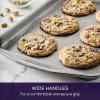 imageCirculon Total Bakeware Nonstick Cookie Baking Sheet 10quot x 15quot Dark Gray2 Piece  10 x 15