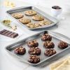 imageCirculon Total Bakeware Nonstick Cookie Baking Sheet 10quot x 15quot Dark Gray2 Piece  10 x 15