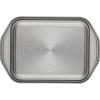 imageCirculon Total Bakeware Set Nonstick Cookie Baking Sheets with Cooling Rack 3 Piece Gray4Piece