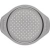 imageCirculon Total Bakeware Set Nonstick Cookie Baking Sheets with Cooling Rack 3 Piece Gray4Piece