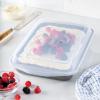 imageCirculon Total Nonstick Baking Pan With Lid  Nonstick Cake Pan With Lid Rectangle  9 Inch x 13 Inch Gray