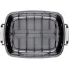 imageCirculon Ultra Lasting Nonstick RoasterRoasting Pan with Easy Serve Rack 17 Inch x 13 Inch BlackEasy Serve Rack