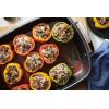 imageCirculon Ultra Lasting Nonstick RoasterRoasting Pan with Easy Serve Rack 17 Inch x 13 Inch BlackEasy Serve Rack