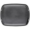 imageCirculon Ultra Lasting Nonstick RoasterRoasting Pan with Easy Serve Rack 17 Inch x 13 Inch BlackEasy Serve Rack