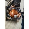 imageCirculon Ultra Lasting Nonstick RoasterRoasting Pan with Easy Serve Rack 17 Inch x 13 Inch BlackWith URack