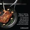 imageCirculon Stainless Steel Cookware Pots and Pans Set with SteelShield Hybrid Stainless and Nonstick Technology