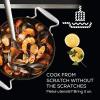imageCirculon Stainless Steel Sauce PanSaucepan with Lid and SteelShield Hybrid Stainless and Nonstick Technology 4 Quart Silver