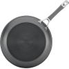 imageCirculon 84568 12quot Covered Deep Hard Anodized Aluminum Skillet Oyster GraySkillet Set 95  1175 Inch
