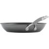 imageCirculon 84568 12quot Covered Deep Hard Anodized Aluminum Skillet Oyster GraySkillet Set 95  1175 Inch