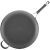 imageCirculon Radiance Hard Anodized Nonstick Frying  Fry Pan Set  Skillet Set  85 Inch 10 Inch and 1225 Inch  GraySkillet 14 Inch