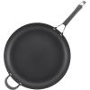 imageCirculon Radiance Hard Anodized Nonstick Frying  Fry Pan Set  Skillet Set  85 Inch 10 Inch and 1225 Inch  GraySkillet 14 Inch