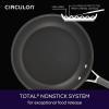imageCirculon Radiance Hard Anodized Nonstick Frying  Fry Pan Set  Skillet Set  85 Inch 10 Inch and 1225 Inch  GraySkillet Set 85   10   1225