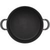 imageCirculon Radiance Hard Anodized Nonstick Frying  Fry Pan Set  Skillet Set  85 Inch 10 Inch and 1225 Inch  GrayWide Stockpot 10 Quart