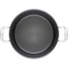 imageCirculon C1 Series Clad Stainless Steel with ScratchDefense Technology Cookware Nonstick Induction Saucepan with Lid Metal Utensil Safe 15 Quart  Polished Stainless Steel8 Quarts