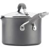 imageCirculon 84564 Elementum Hard Anodized Nonstick Cookware Set  Pots and Pans Set  10 Piece GrayGray