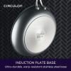 imageCirculon A1 Series with ScratchDefense Technology Nonstick Induction CookwarePots and Pans Set 10 Piece  GraphiteCookware Set 10 Piece