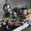 imageCirculon A1 Series with ScratchDefense Technology Nonstick Induction CookwarePots and Pans Set 9 Piece GraphiteGraphite