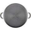 imageCirculon 84567 3QtCovered Straining Pour Spouts Hard Anodized Aluminum Saucepan 3 quart Oyster GrayGray