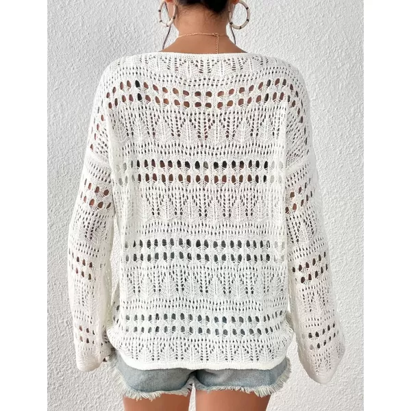 Bsubseach Bathing Suit Cover Ups for Women Crochet Cover Up Knit Top Bikini Coverup Summer Outfits