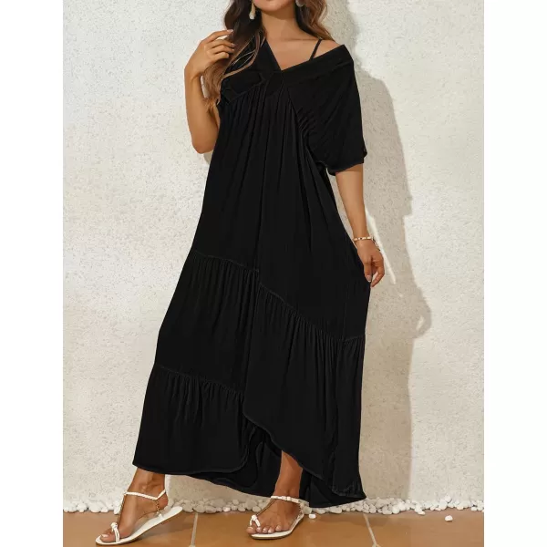 Bsubseach Beach Cover Up Women Bathing Suit Cover Ups Long Maxi Dresses Summer Outfits Bikini Coverup