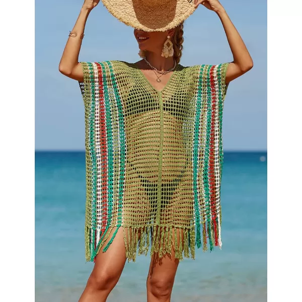 Bsubseach Beach Crochet Dress Bathing Suit Cover Ups Sexy Coverup for Swimwear Women Summer Outfit