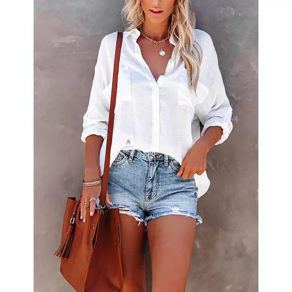 Bsubseach Button Down Shirt Cover Up Bathing Suit Coverups for Women Summer Casual Blouse