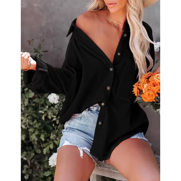 Bsubseach Button Down Shirt Cover Up Bathing Suit Coverups for Women Summer Casual Blouse
