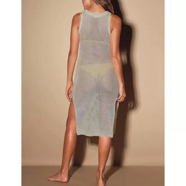 Bsubseach Crochet Cover Ups for Swimwear Women Knit Beach Cover Up Dress Summer Beachwear